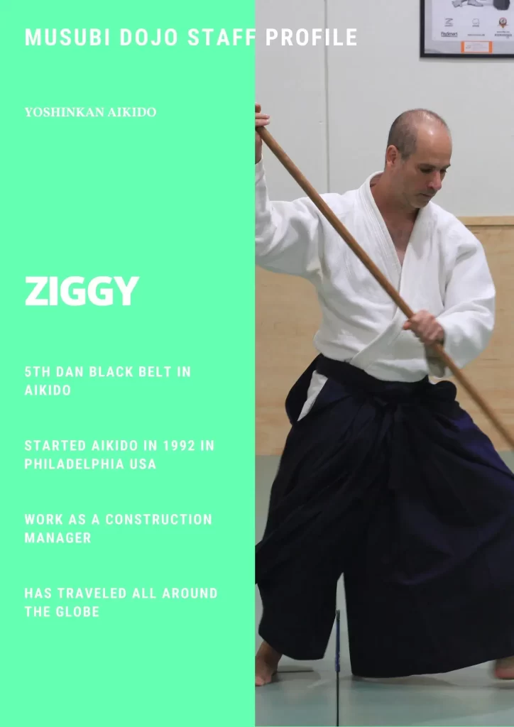 Aikido Instructor Ziggy