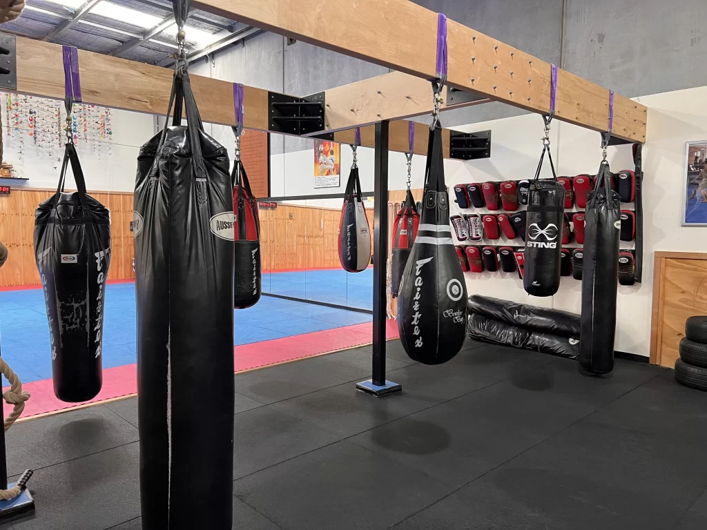 Kickboxing area Gym Eltham