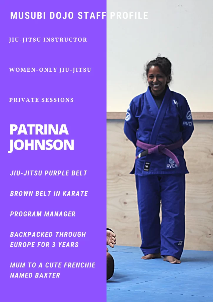 Female brazilian Jiu-Jitsu instructor in Eltham