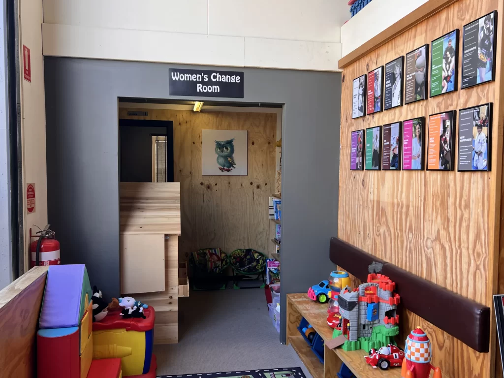 Kids playroom at Eltham Martial Arts Academy