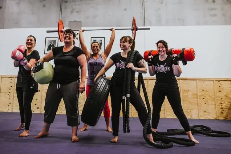 Women-only fitness at Eltham Martial Arts Academy Musubi dojo